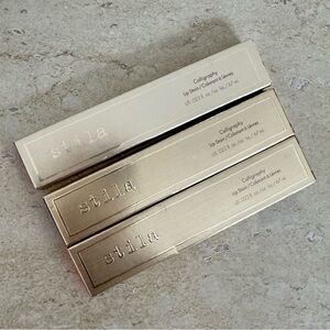 New! STILA Lip Calligraphy Stain, Rosa, Susan, Ariana Colors, 3 Pcs Set!